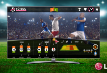 A disfrutar los goles en grande con LG