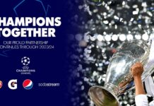 Pepsico y la Liga de campeones de la UEFA continúan su alianza global hasta 2024