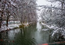 Las postalitas que Filomena deja en España