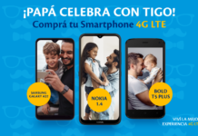 Tigo Nicaragua trae los mejores Smartphones para celebrar a Papá