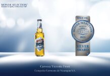 Victoria Frost gana premio del Instituto Mundial de la Calidad Monde Selection