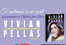 Invitan al lanzamiento del libro Vivian Pellas, Convirtiendo Lágrimas en Sonrisas, Biografía