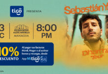 Comprá tu entrada al concierto de Sebastián Yatra con 10% de descuento