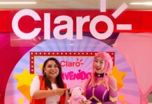 Luli Pampín visita Claro Nicaragua