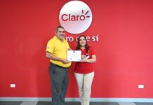 Claro Nicaragua recibe reconocimiento de Teletón