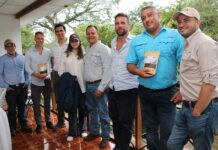 Delegación del DEG de Alemania vista a productor matagalpino