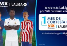 Tigo te brinda un excelente beneficio para que no te pierdas ni un solo partido de La Liga