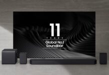Las barras de sonido de Samsung encabezan las ventas mundiales por 11 años consecutivos