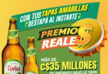 ¡Volvieron los Premios Reales con más de 35 millones de córdobas en premios al instante!
