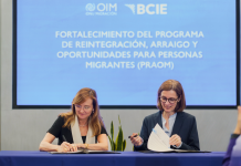 BCIE y OIM formalizan alianza estratégica para fortalecer la cooperación regional en migración
