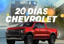Chevrolet te espera con condiciones especiales durante 20 días