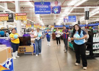 ¡El Mundial de los precios bajos se vive en Walmart!