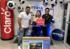 Claro Club y Óptima Cargo reparten premios futboleros