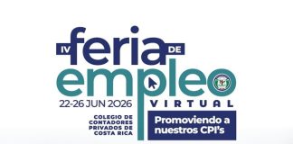 Anuncian Cuarta feria virtual de empleo para contadores y contadoras de Costa Rica