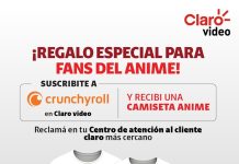 Claro integra Crunchyroll a su plataforma Claro Video