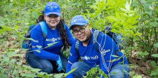 Tigo Nicaragua realiza jornada de reforestación en Reserva Natura con la siembra de 1,000 árboles
