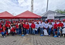 Coca-Cola FEMSA Nicaragua impulsa jornada de limpieza para fortalecer el cuidado de los espacios comunitarios