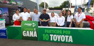 Puma Energy hace entrega del primer Toyota Yaris Cross y sortea el segundo vehículo