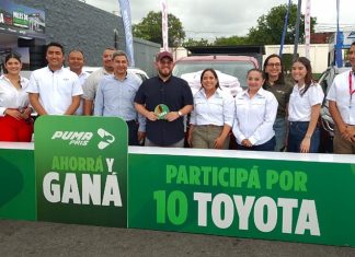 Puma Energy hace entrega del primer Toyota Yaris Cross y sortea el segundo vehículo