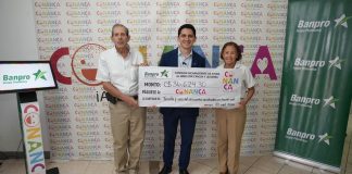 CONANCA recibe donativo de Banpro