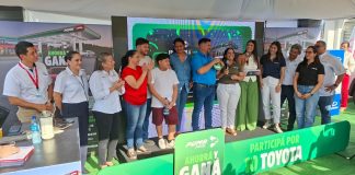 Puma Energy hace entrega del segundo Toyota Yaris Cross a Yader Cinco