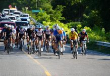 Banpro participa en carrera ciclista
