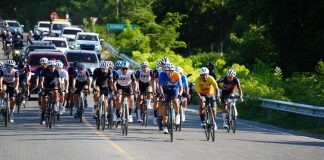 Banpro participa en carrera ciclista