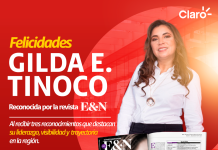 Gilda Tinoco recibe reconocimiento por su liderazgo corporativo regional