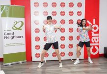 Claro y Good Neighbors presentan Zumbatón “Yo bailo por la educación”