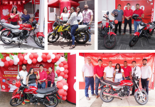 Claro premia a sus clientes con motocicletas