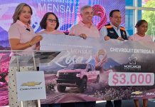 Chevrolet y Movicáncer escriben esperanza con un mensaje rosa para las mujeres con cáncer
